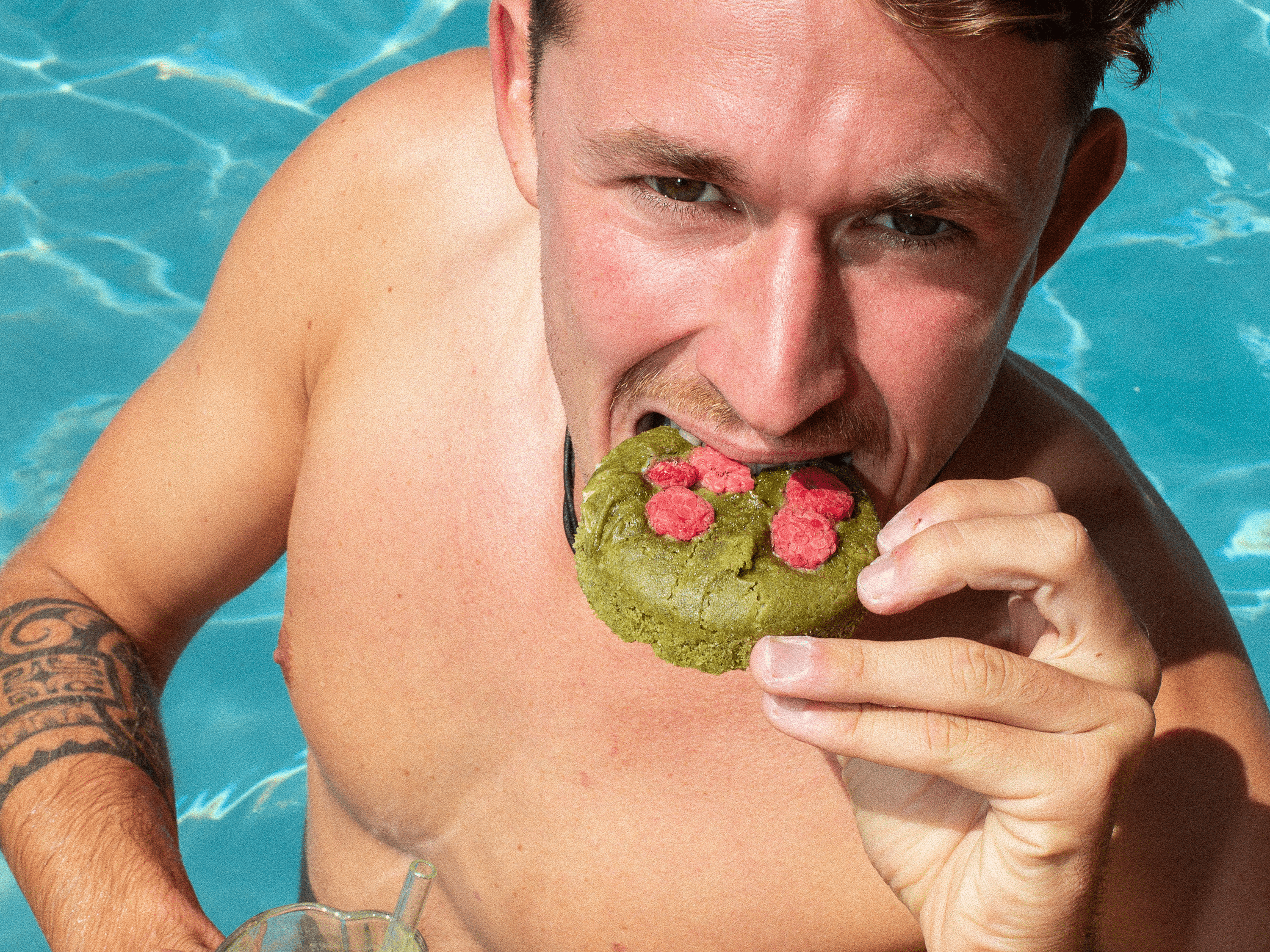 Cookies matcha chocolat blanc framboises 🌸 - KEROLI MATCHA