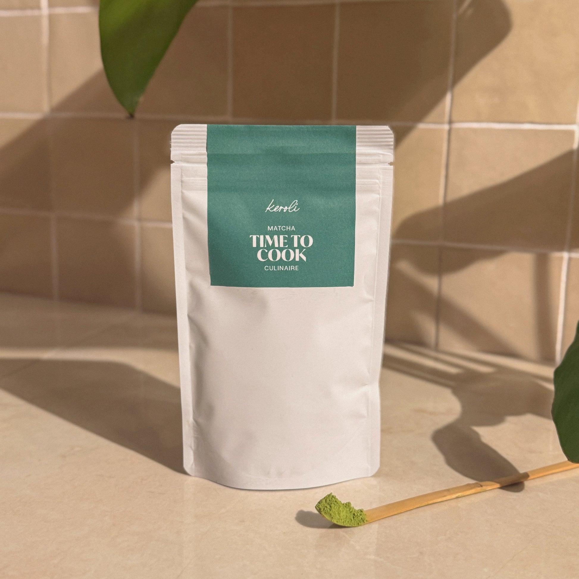 TIME TO COOK - Matcha Culinaire 100g - KEROLI MATCHA