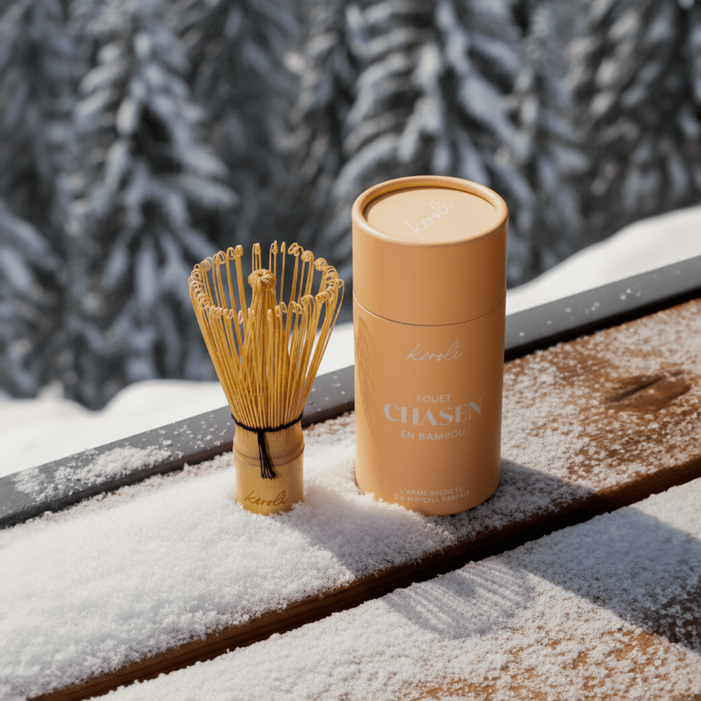 CHASEN - Fouet en bambou - KEROLI MATCHA