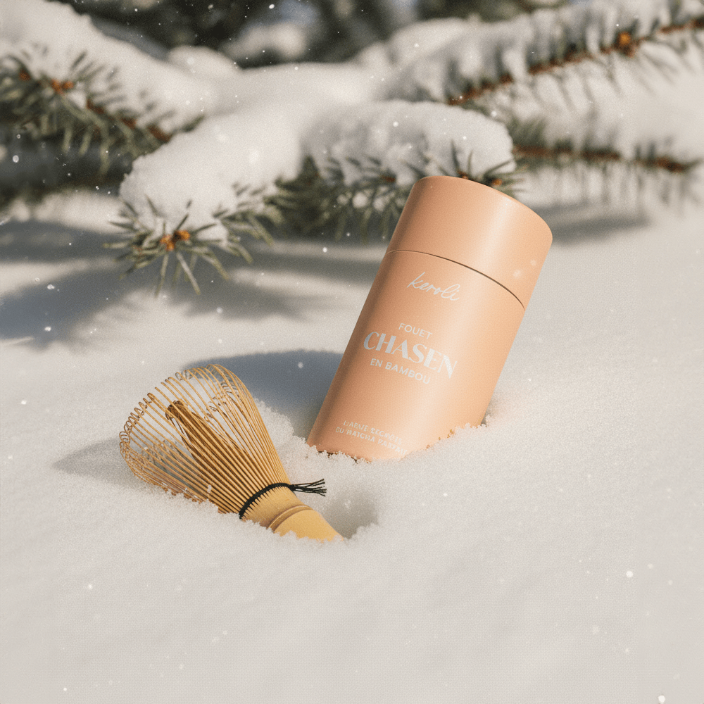 CHASEN - Fouet en bambou - KEROLI MATCHA