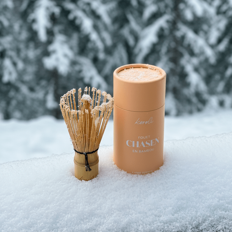 CHASEN - Fouet en bambou - KEROLI MATCHA