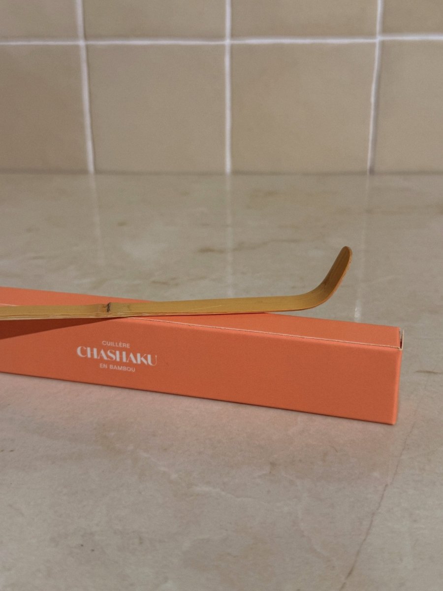 CHASHAKU - Cuillère en bambou - KEROLI MATCHA