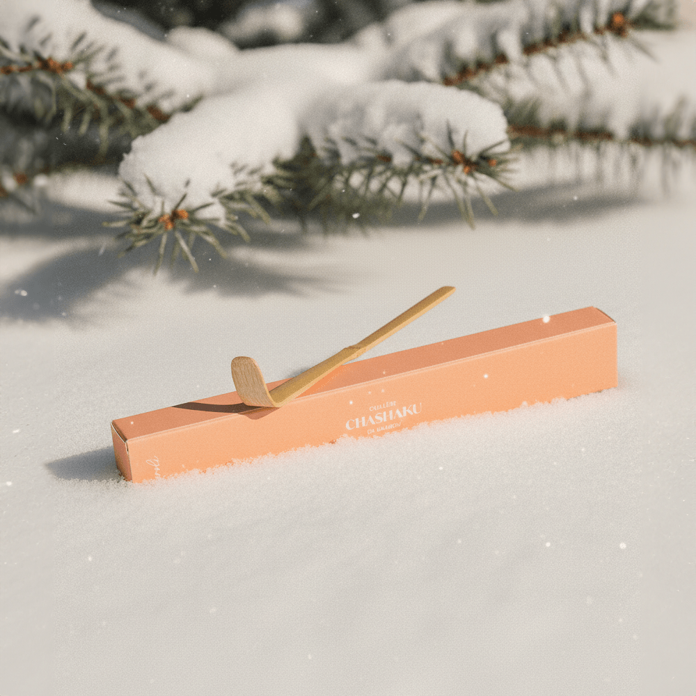 CHASHAKU - Cuillère en bambou - KEROLI MATCHA