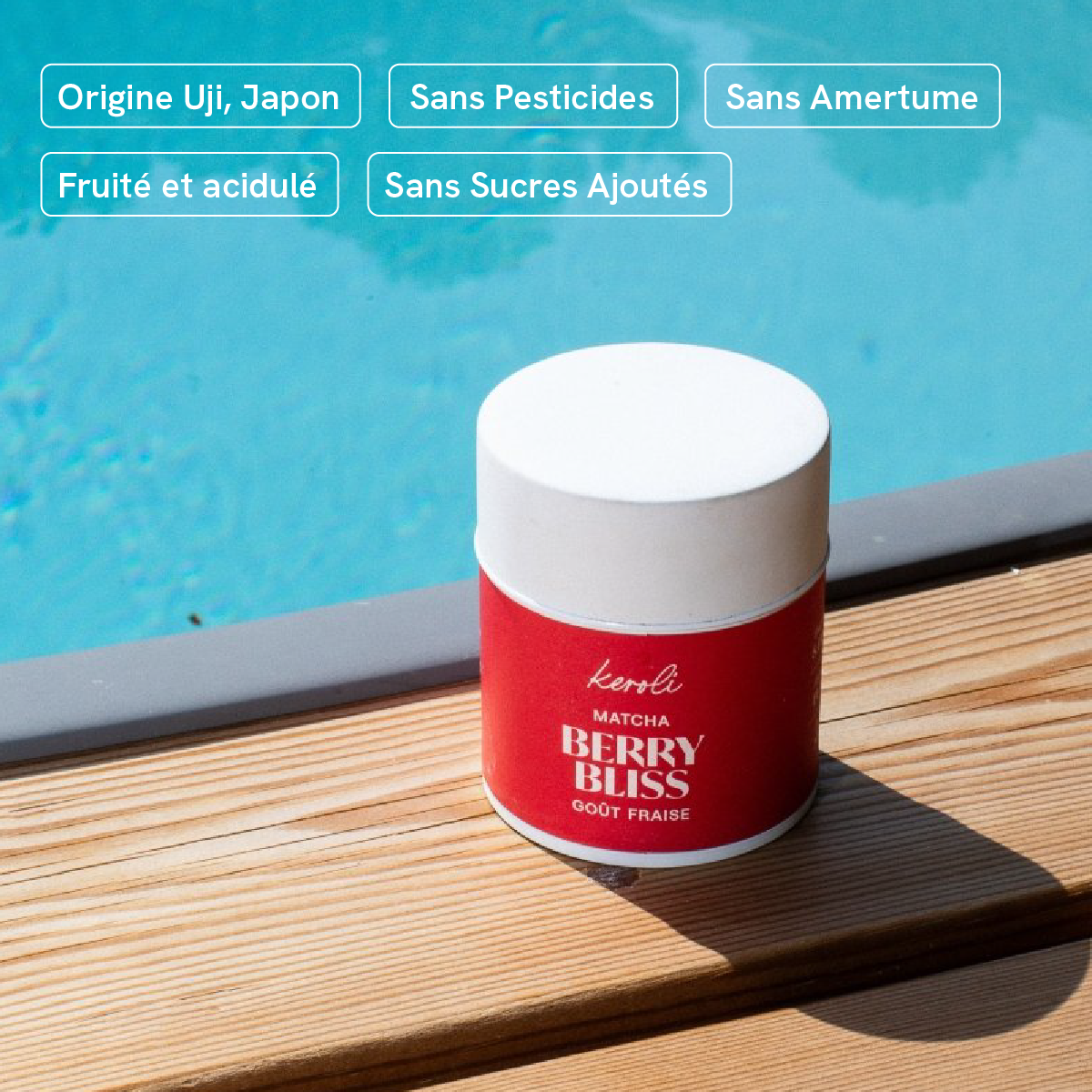 BERRY BLISS - Matcha Saveur Fraise