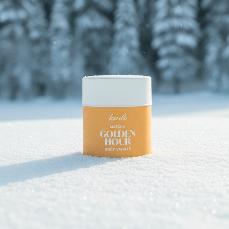 GOLDEN HOUR - Matcha Saveur Vanille - KEROLI MATCHA