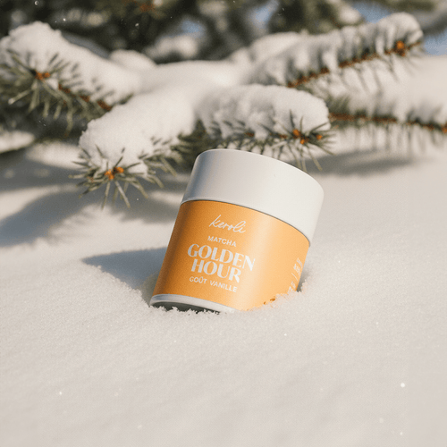 GOLDEN HOUR - Matcha Saveur Vanille - KEROLI MATCHA