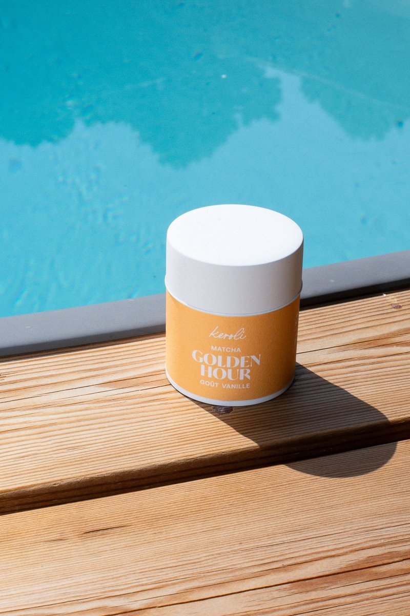 GOLDEN HOUR - Matcha Saveur Vanille - KEROLI MATCHA