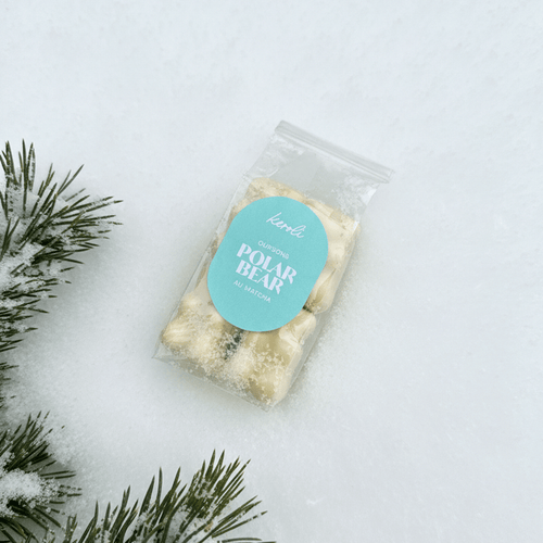 POLAR BEAR - 8 Oursons chocolat blanc & matcha - KEROLI MATCHA