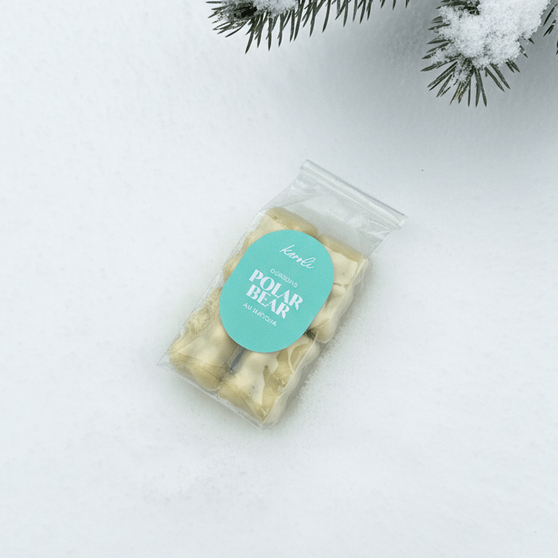 POLAR BEAR - 8 Oursons chocolat blanc & matcha - KEROLI MATCHA
