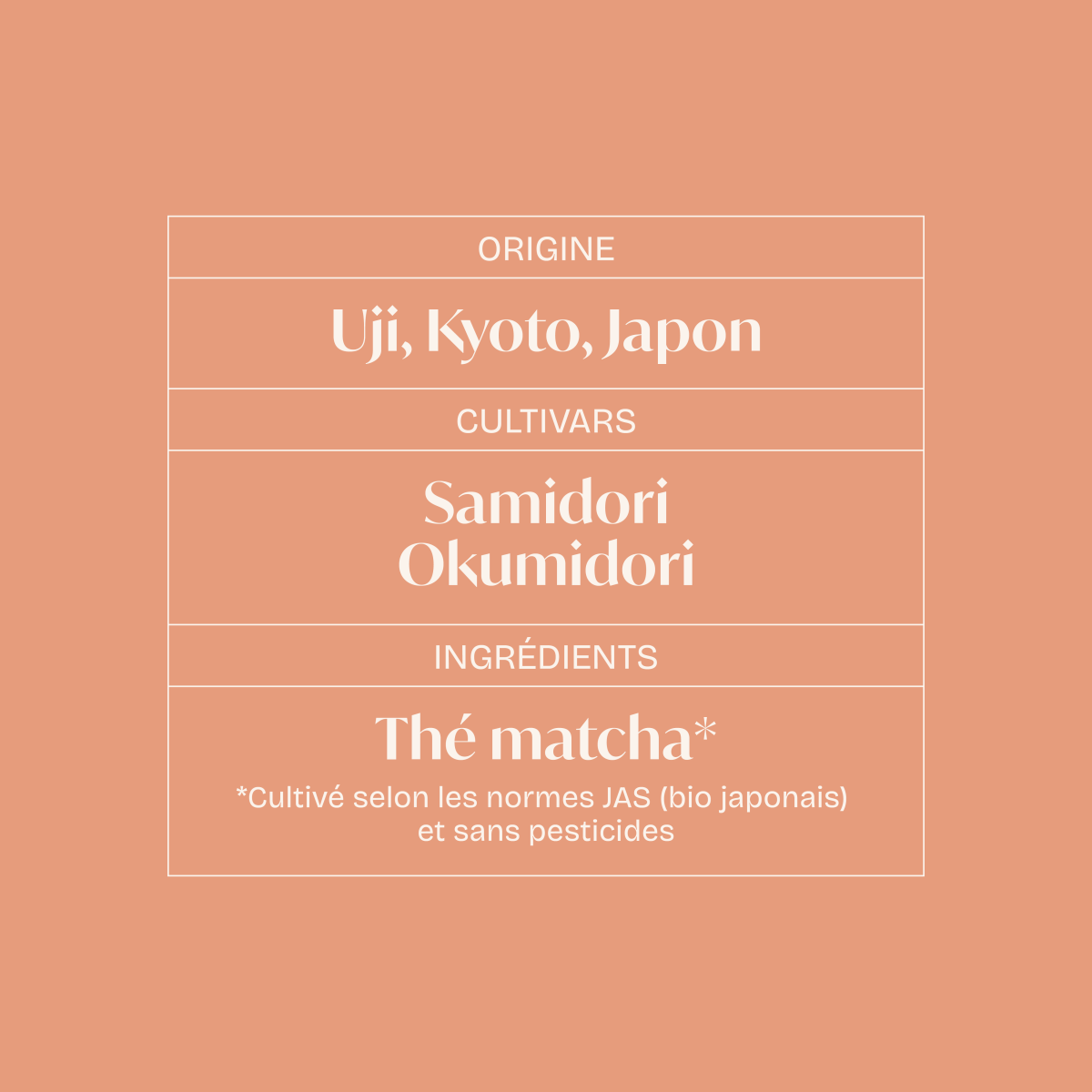 SWEET GLOW | Matcha Cérémonie | - KEROLI MATCHA
