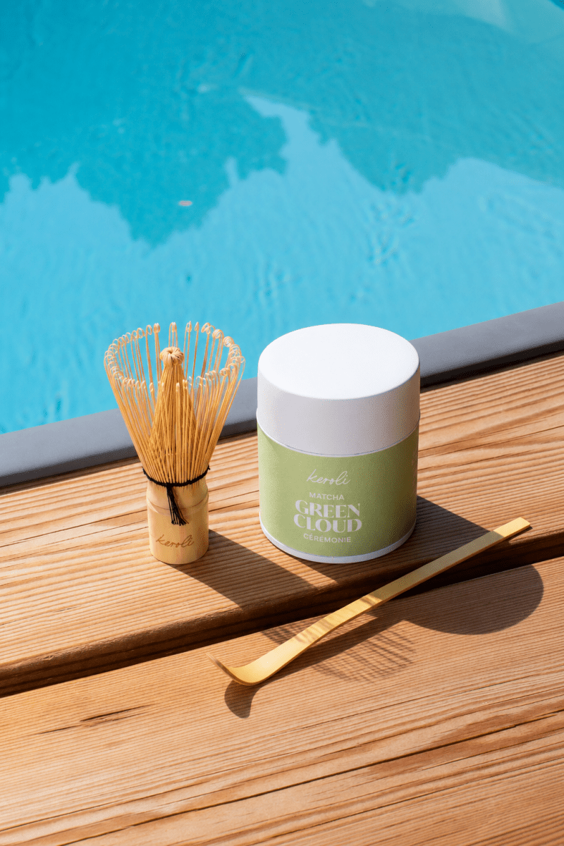 THE DAILY RITUAL - Nature + Fouet + Cuillère - KEROLI MATCHA