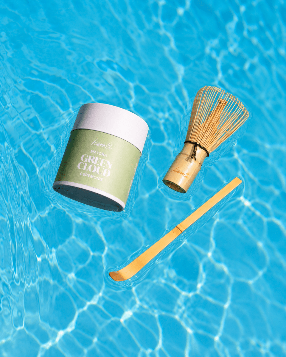 THE DAILY RITUAL - Nature + Fouet + Cuillère - KEROLI MATCHA