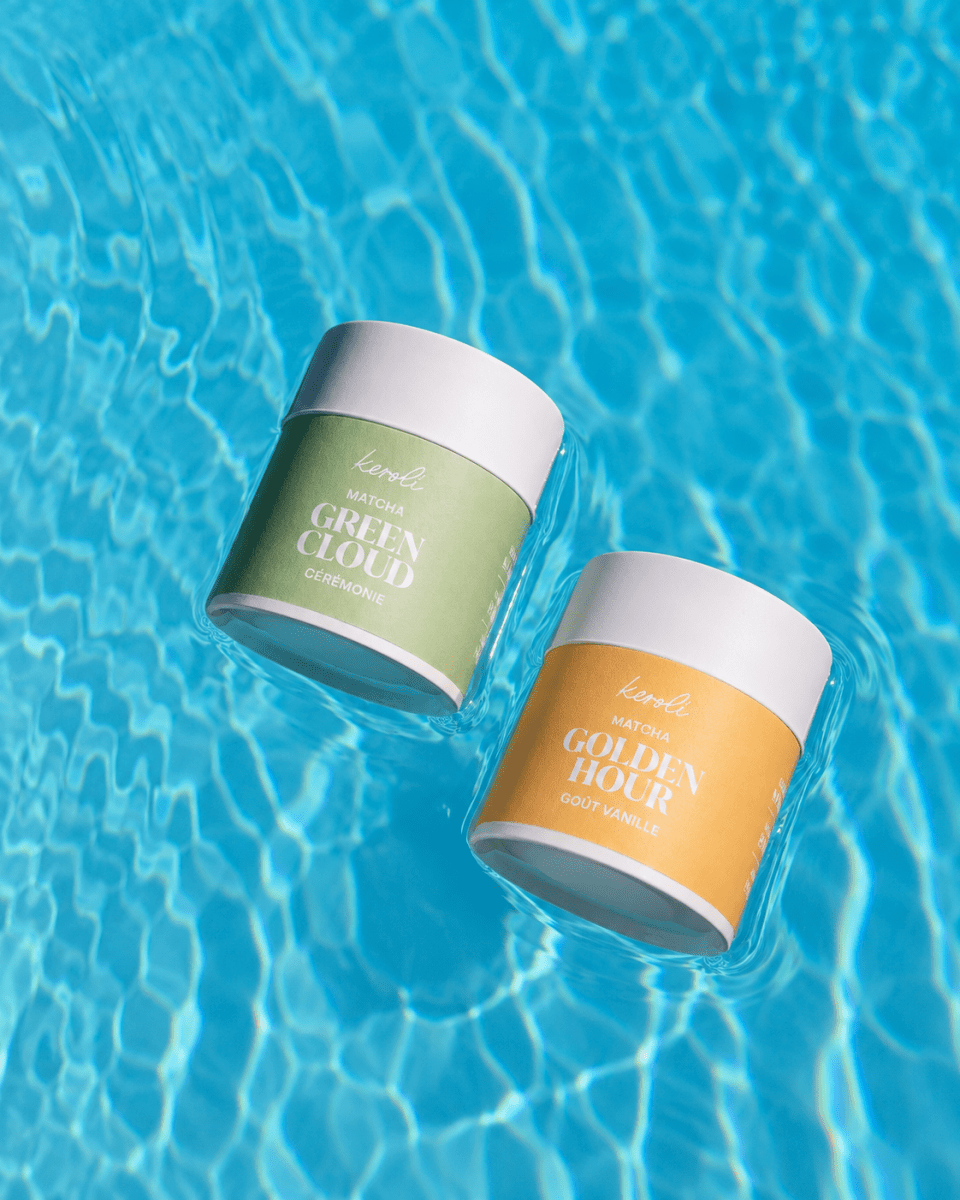 THE SUNNY DUO - Matcha Nature + Vanille - KEROLI MATCHA