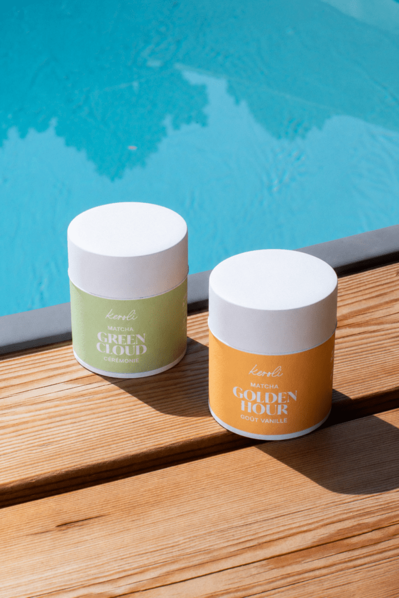 THE SUNNY DUO - Matcha Nature + Vanille - KEROLI MATCHA