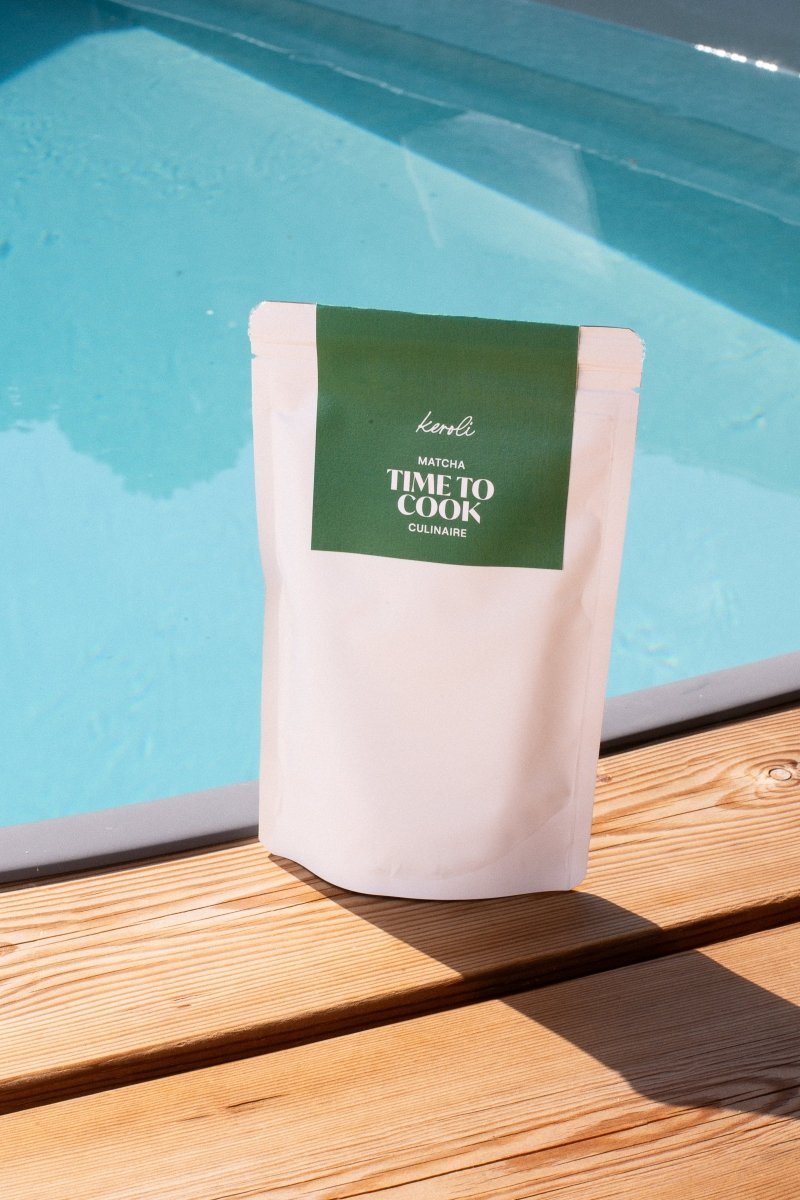 TIME TO COOK - Matcha Culinaire 100g - KEROLI MATCHA